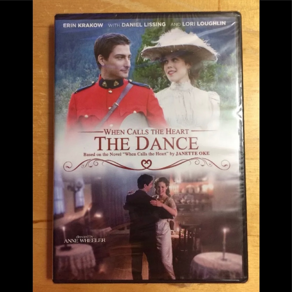 New When Calls the Heart The Dance DVD 2014 Movie 3 Erin Krakow  Daniel Lissing
